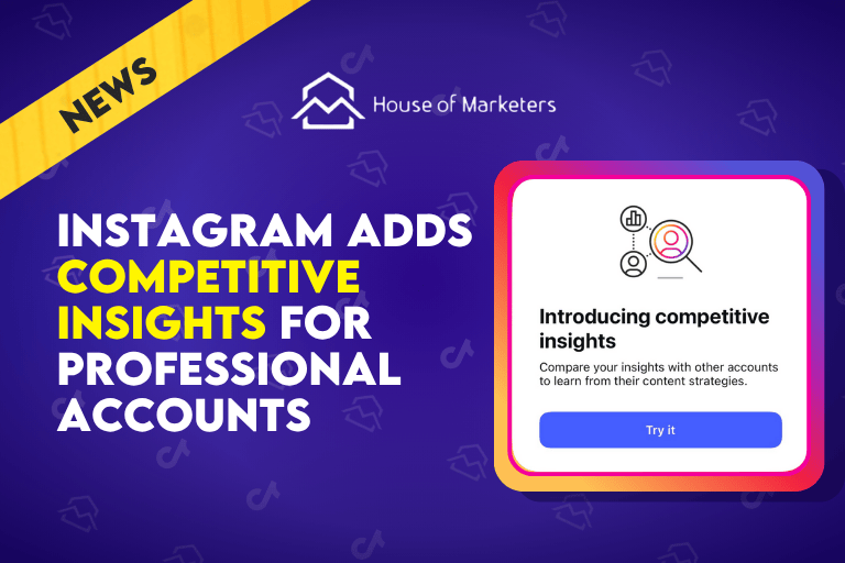 Instagram Adds Competitive Insights for Professional Accounts