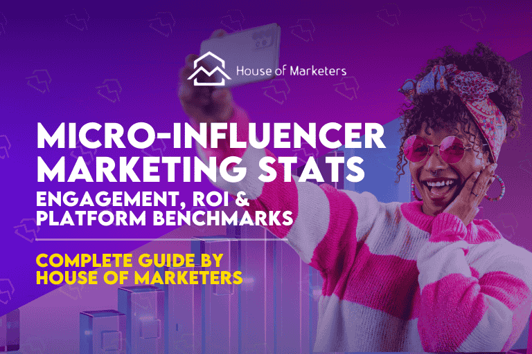 Micro-Influencer Marketing Stats: Engagement, ROI & Platform Benchmarks