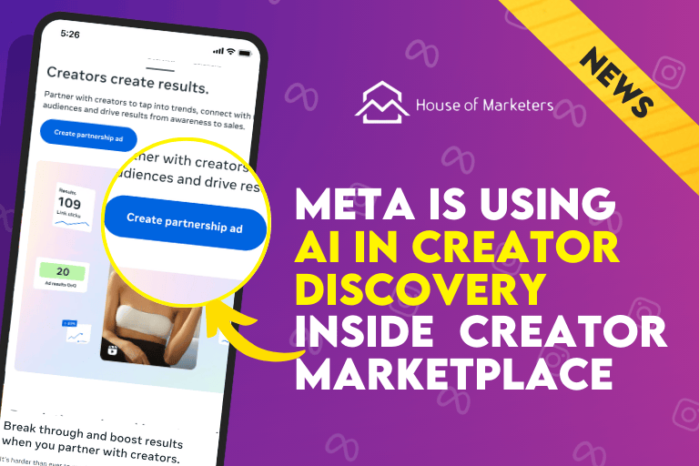 Meta is Using AI in Creator Discovery inside the Creator Marketplace 