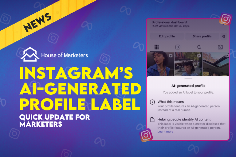 Instagram Introduces AI-Generated Profile Label, Limits Reach for Undisclosed AI Accounts