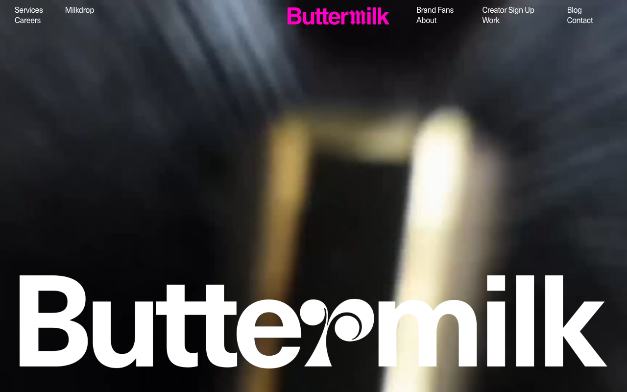 Buttermilk website screenshot