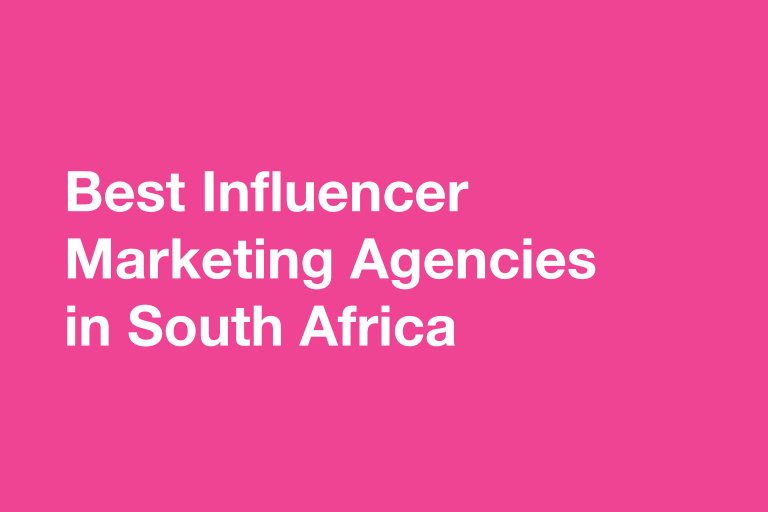Influencer marketing agency comparison for consumer brands in South Africa