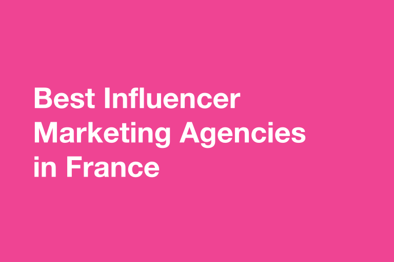 Influencer marketing agency comparison for consumer brands in France