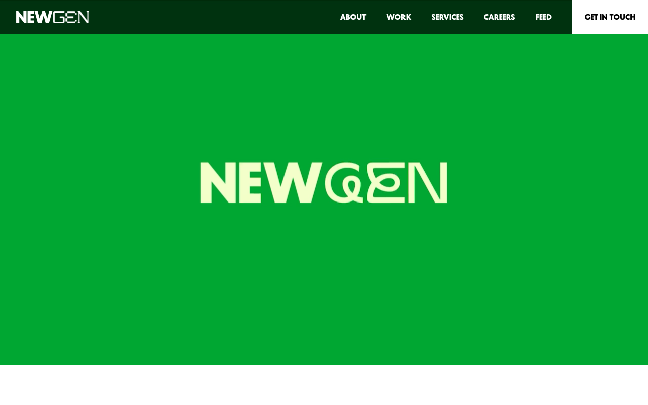 NewGen website screenshot