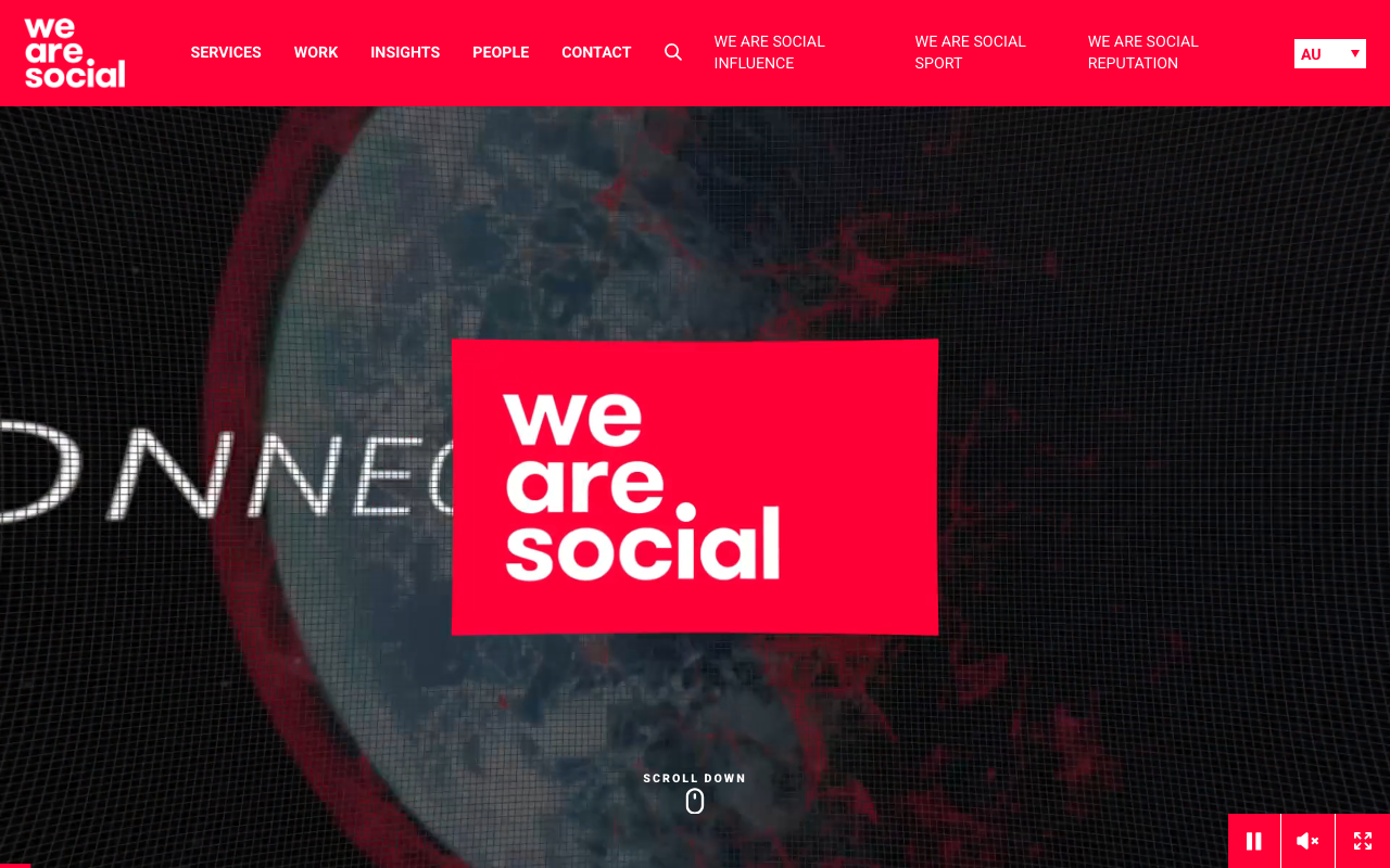We Are Social website screenshot