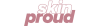 Skin Proud Logo (TikTok Marketing Agency Client)